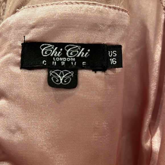 Chi Chi London Embroidered Fit and Flare Cocktail Dresss - Picture 8 of 11